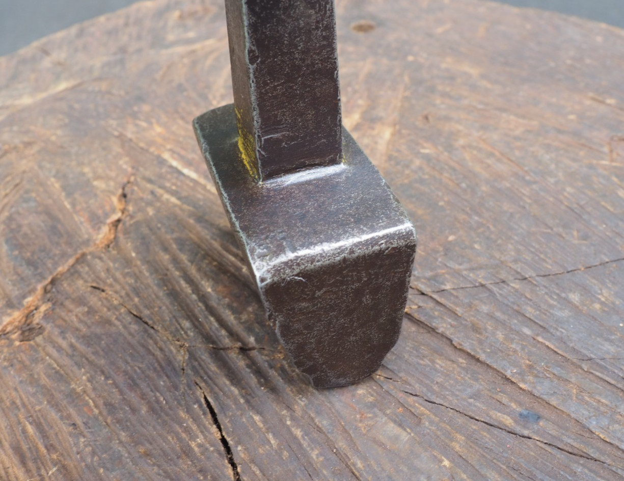 NICE 3/4" BOTTOM FULLER 7/8" HARDY BLACKSMITH ANVIL FORGE BLADESMITH KNIFE TOOL