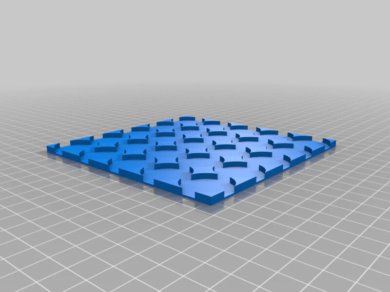 25mm Round To 25mm Square Base Conversion Movement Trays - old world compatible