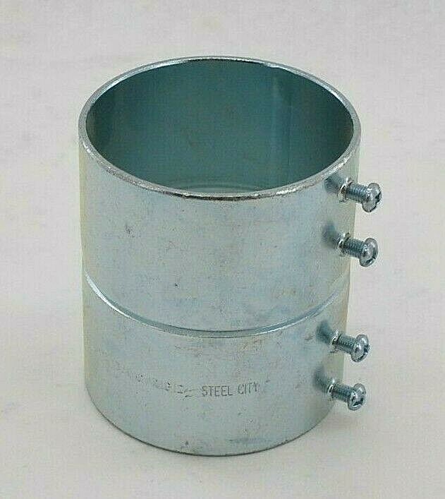 Steel City 3"  Set Screw Coupling For EMT Conduit