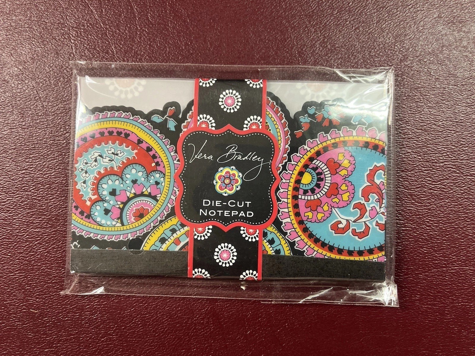 Vera Bradley Parisian Paisley Die Cut Note Pad