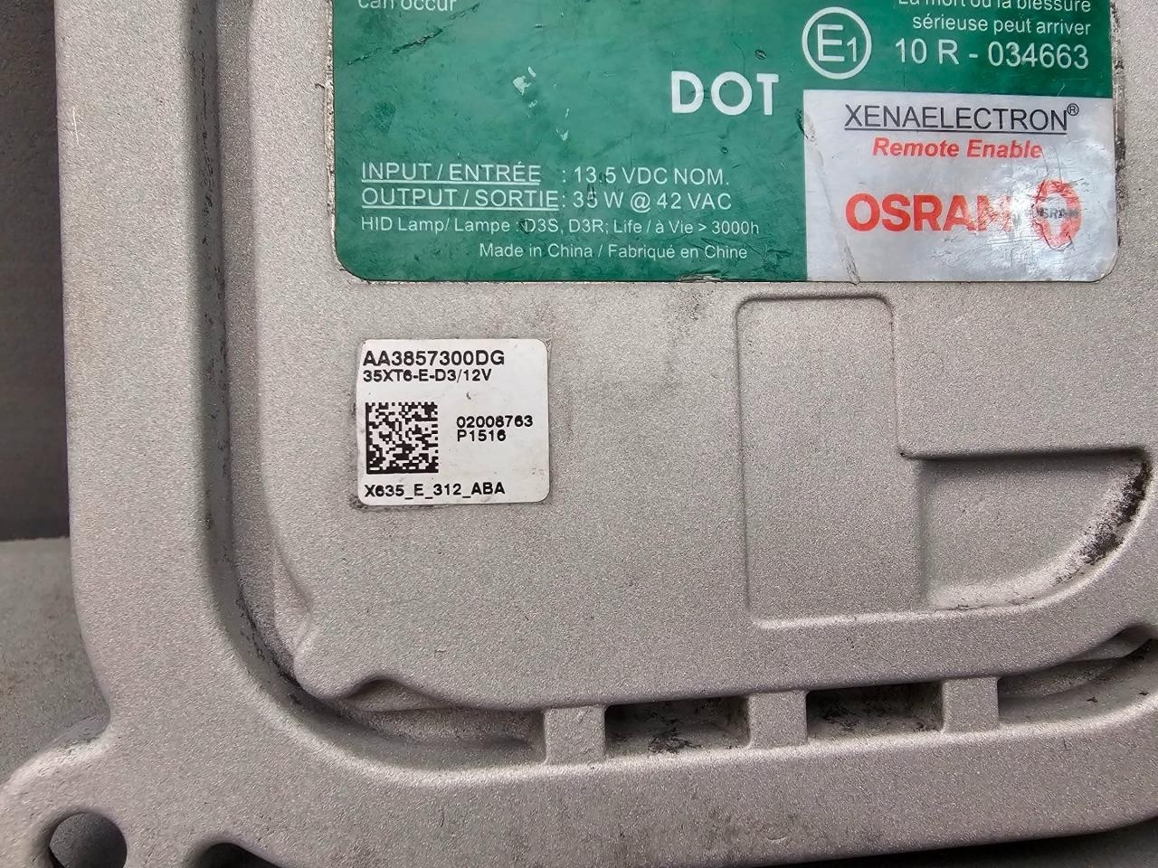 OEM 2011-2015 Ford Explorer HID Headlight Control Module Ballast AA3857300DG