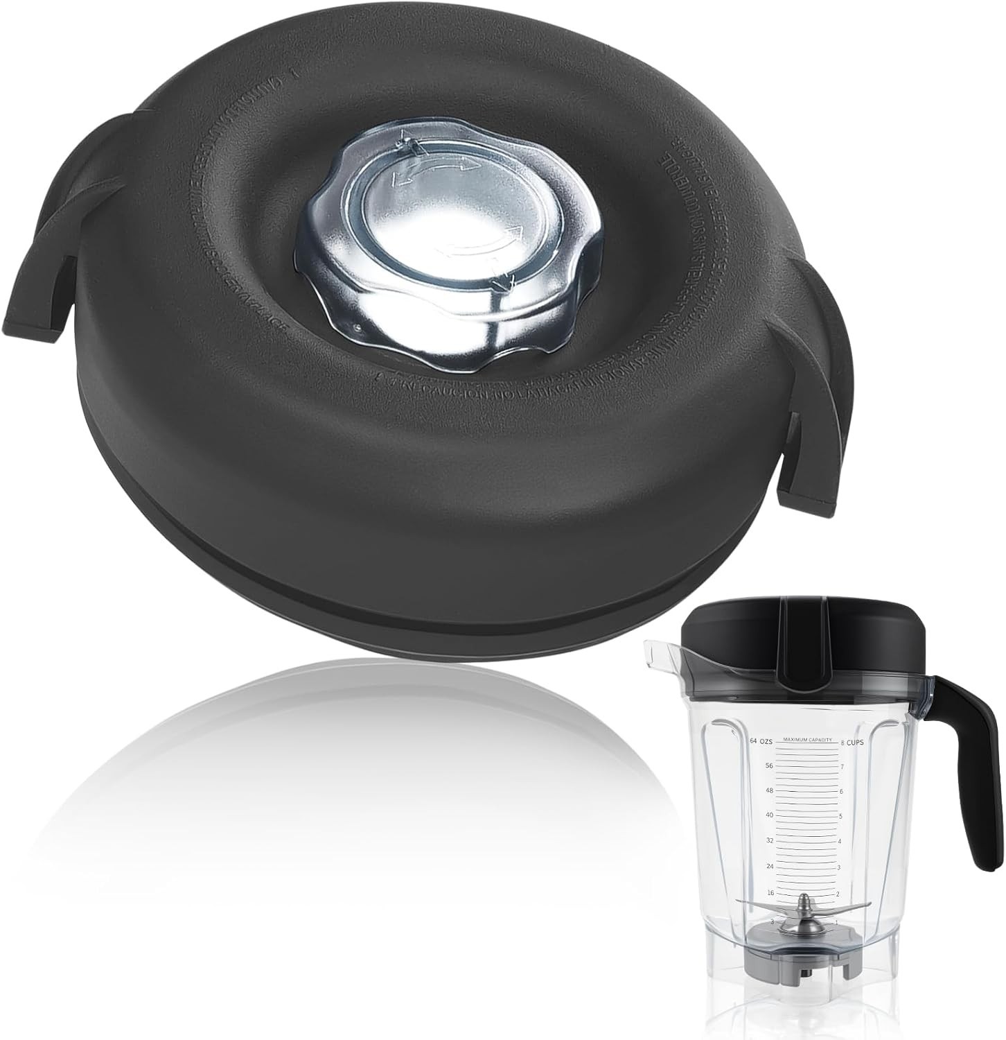 for Vitamix Lid Replacement,64oz Low-Profile for Vitamix 750 Replacement Contain