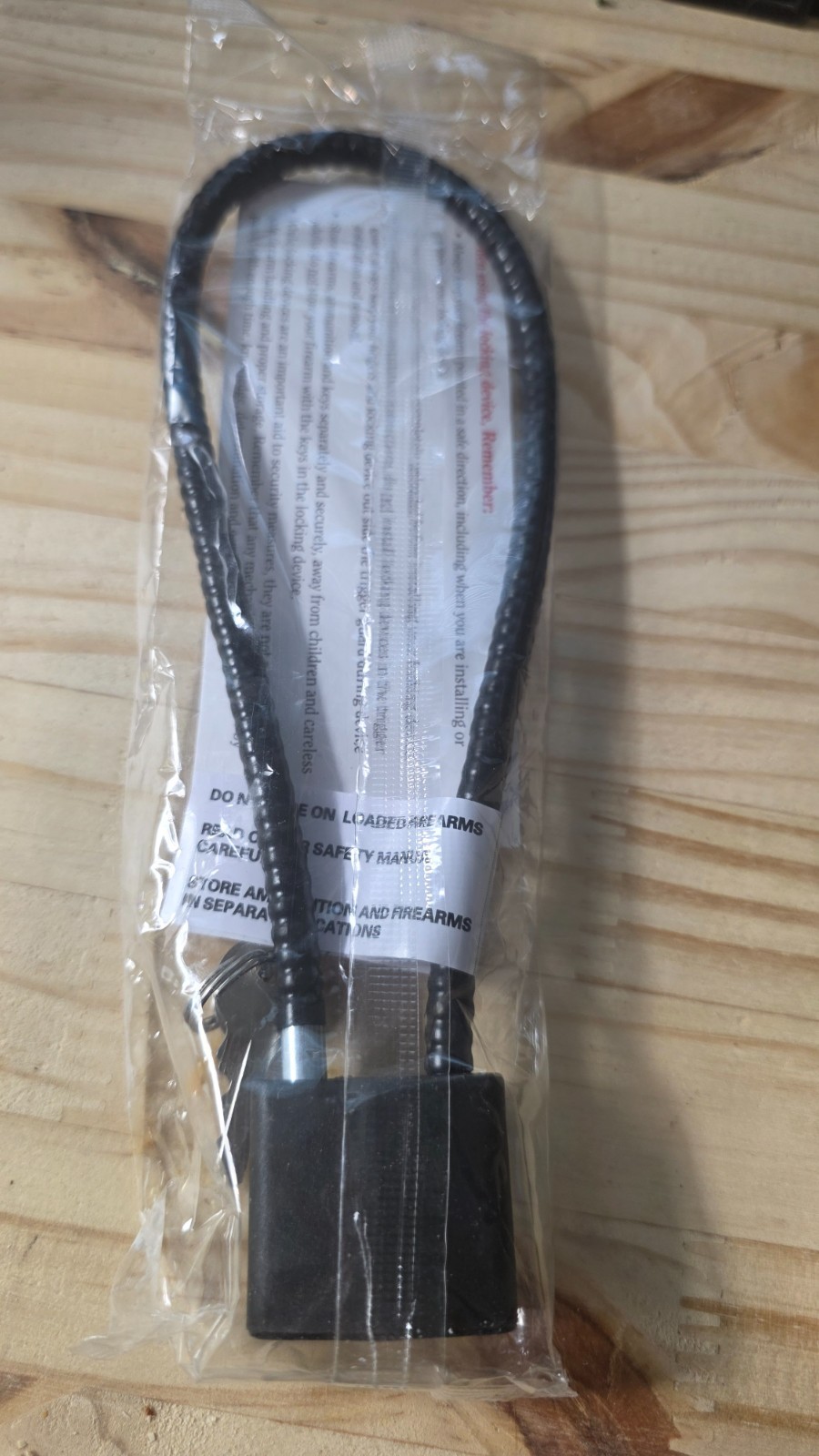Ruger Cable Lock New