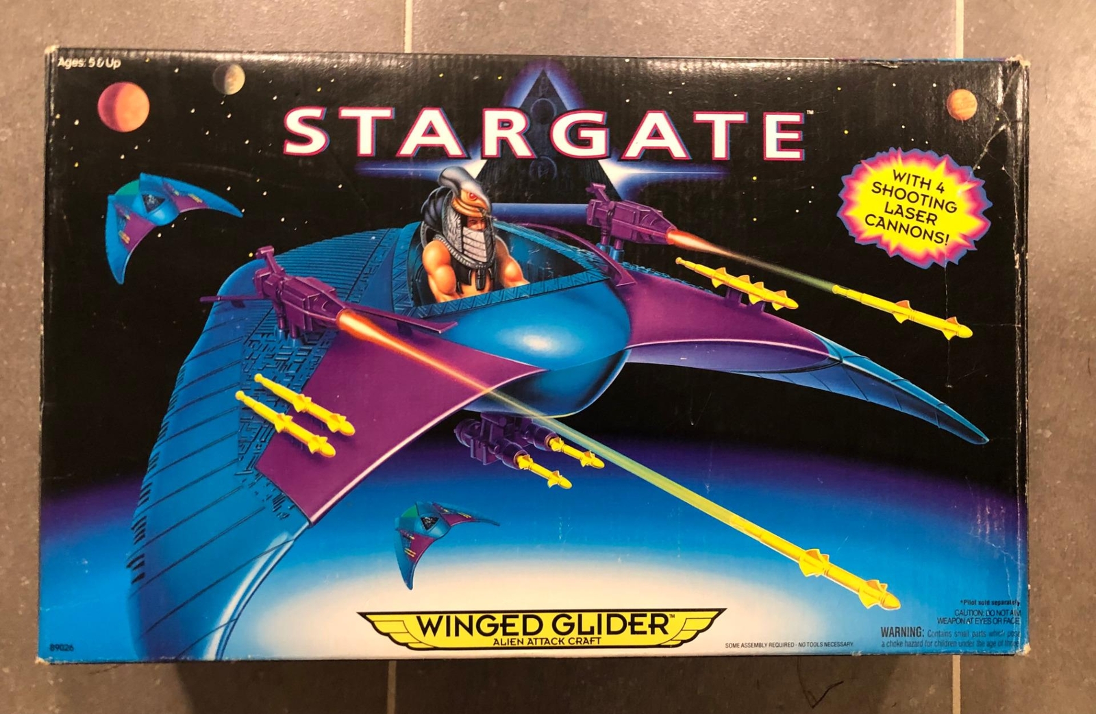Hasbro Stargate Winged Glider Alien Attack Craft Toy 1994 Sealed Parts