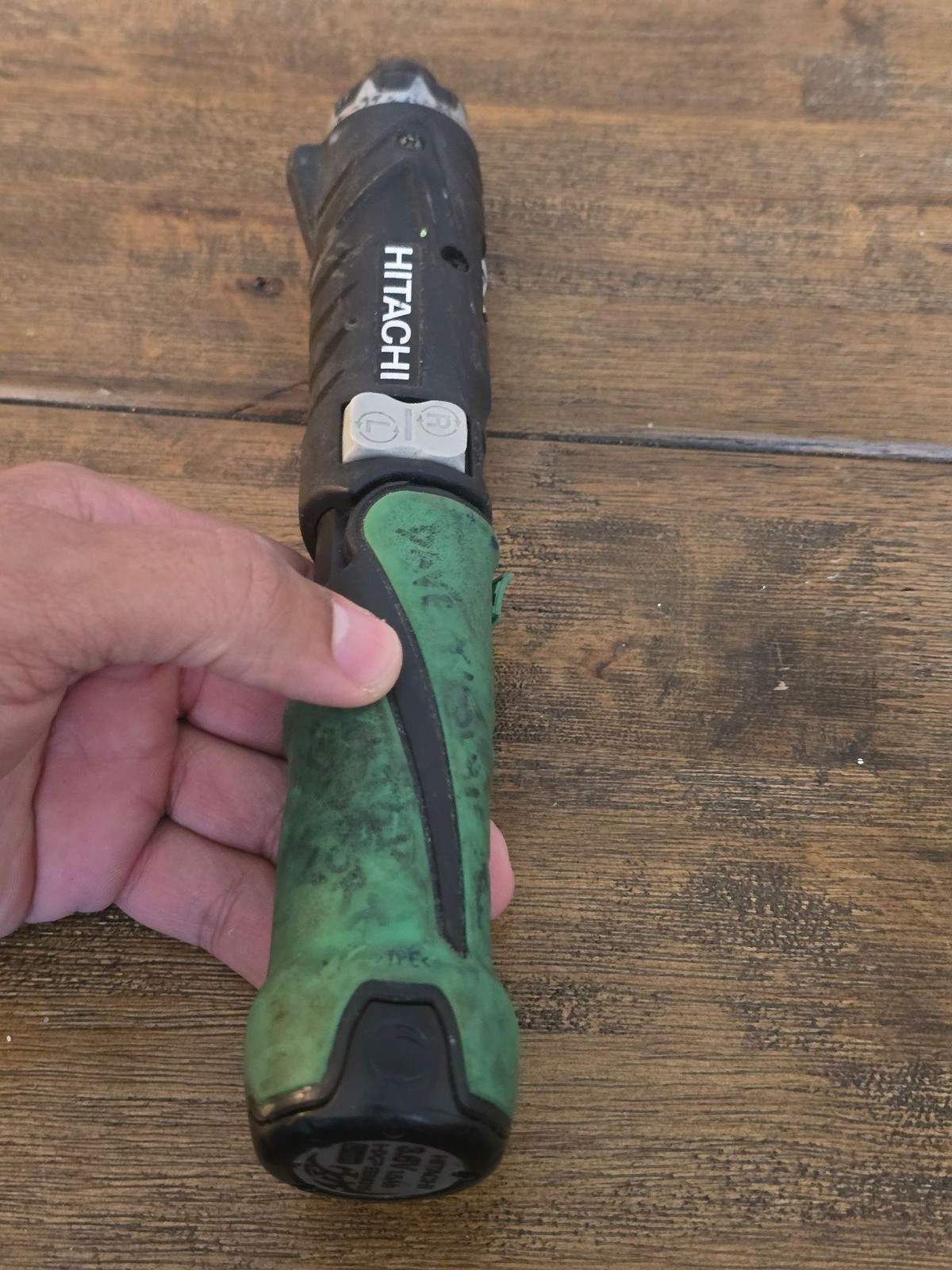 Hitachi DB 3DL2 Cordless Driver Drill Green Mini Screwdriver Li-ion UNTESTED