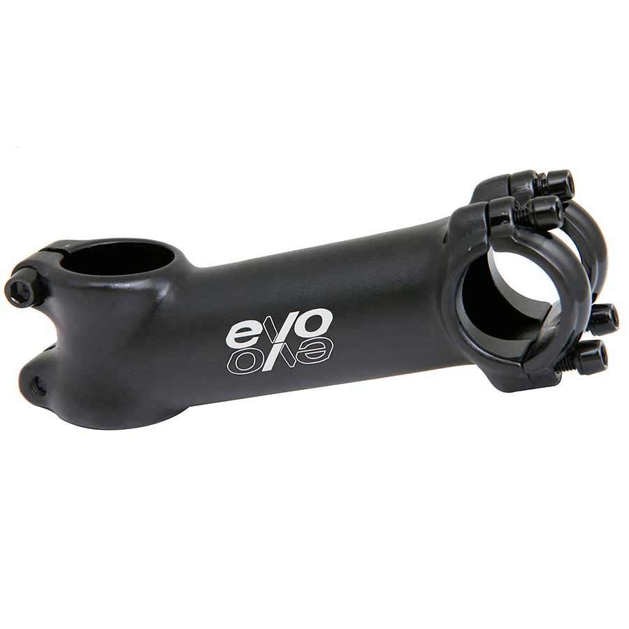 Evo Model Stem 110mm Stem Length 25.4mm Bar Clamp 28.6mm Clamp Dia Black