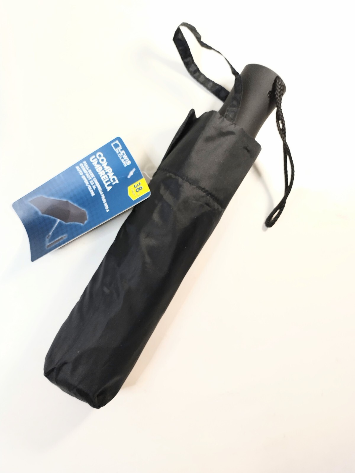 Lewis N. Clark Compact Travel Umbrella Color: Black