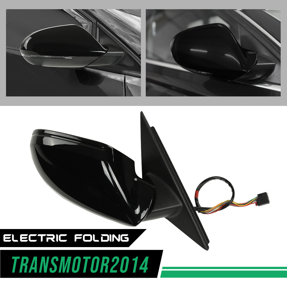 Passenger Side Mirror Signal Power Folding RH Fit For 2012-2018 Audi A6 Memory
