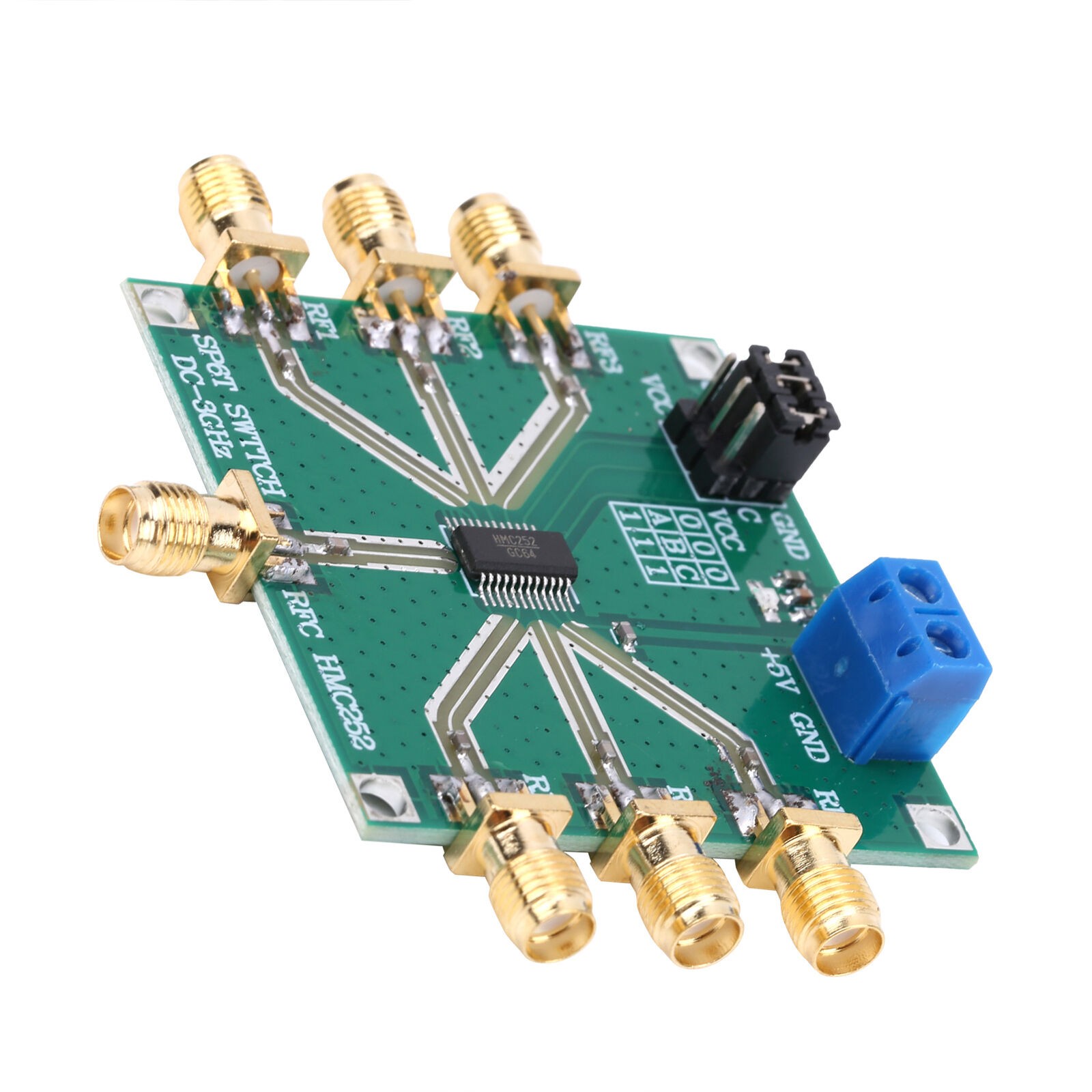 HMC252 DC-3GHz Non-Reflective RF Switch Module Module Single-Pole 6 Throw Switch
