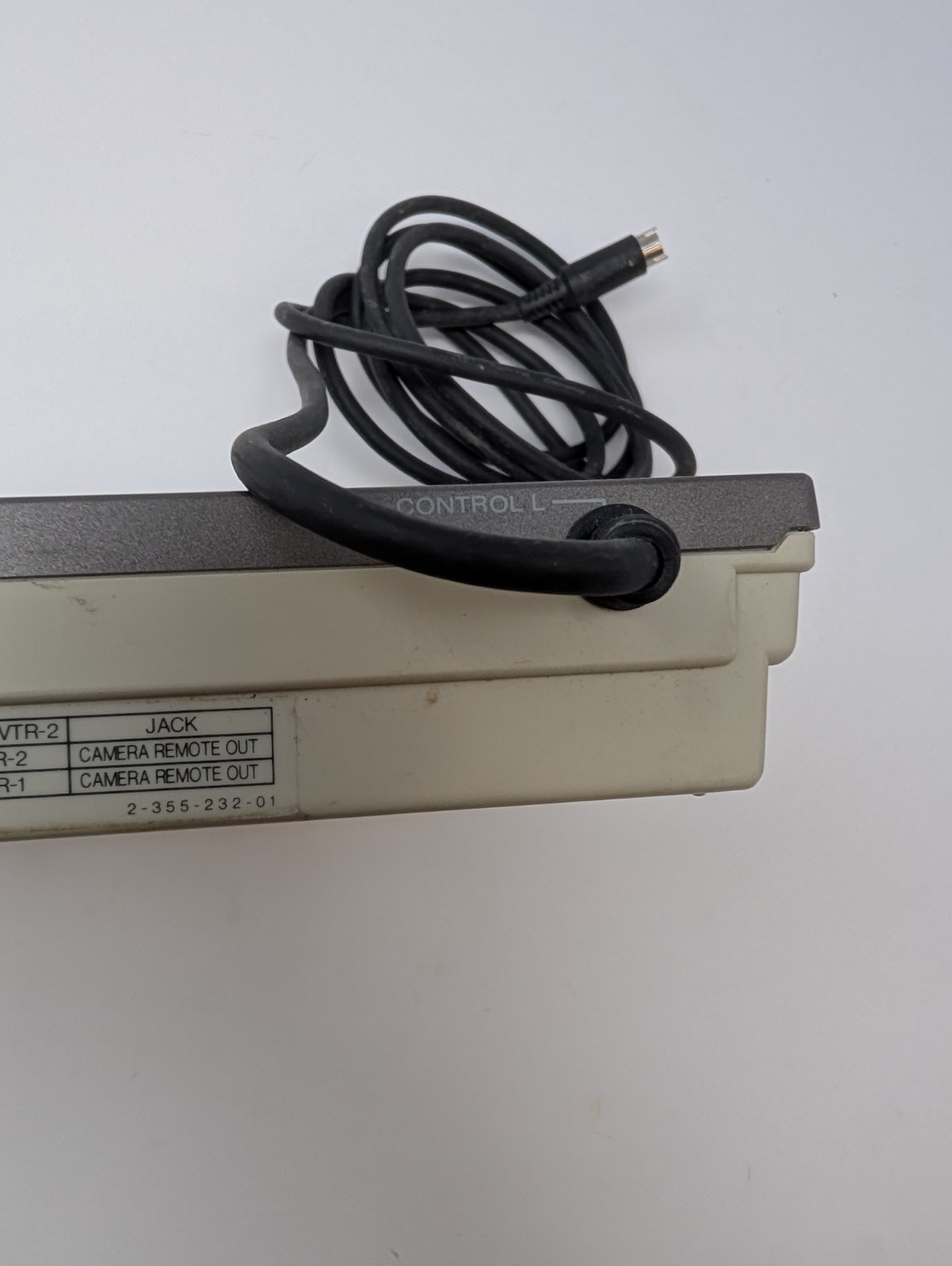 SONY VIDEO EDITING CONTROLLER RM-E100V