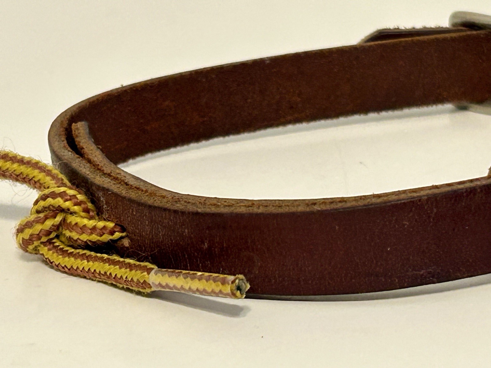 champion turf leather collar horse equestrian