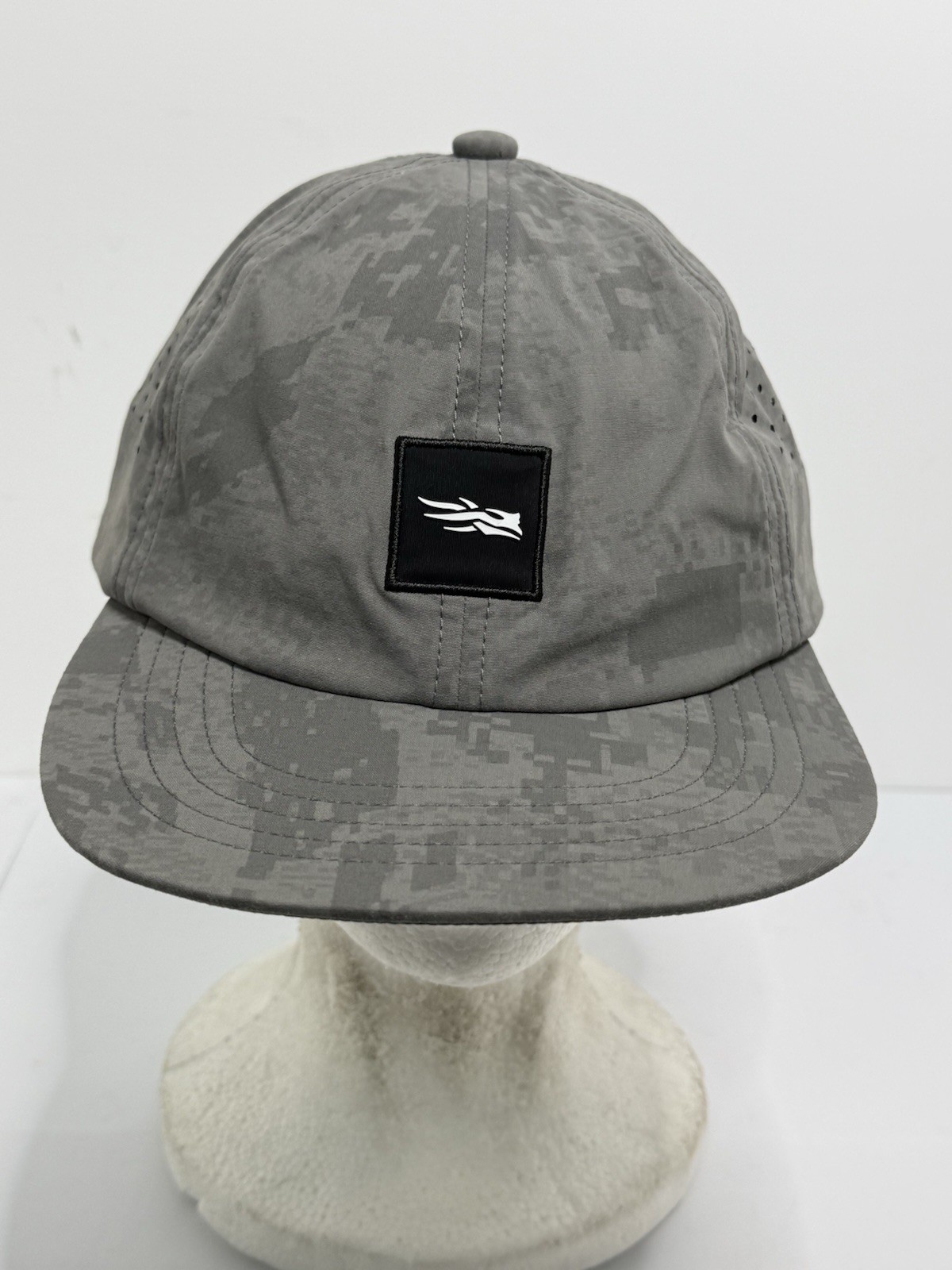 Sitka Gear Lo-Pro Unstructured Lightweight Gray Adjustable Strapback Hat Cap