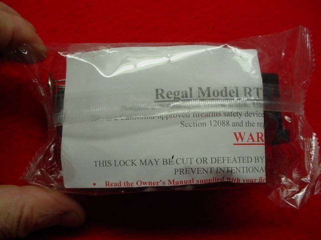 Regal Model RTL 06- Trigger Lock for Remington 1100 11-87 870 552 572 7400- New