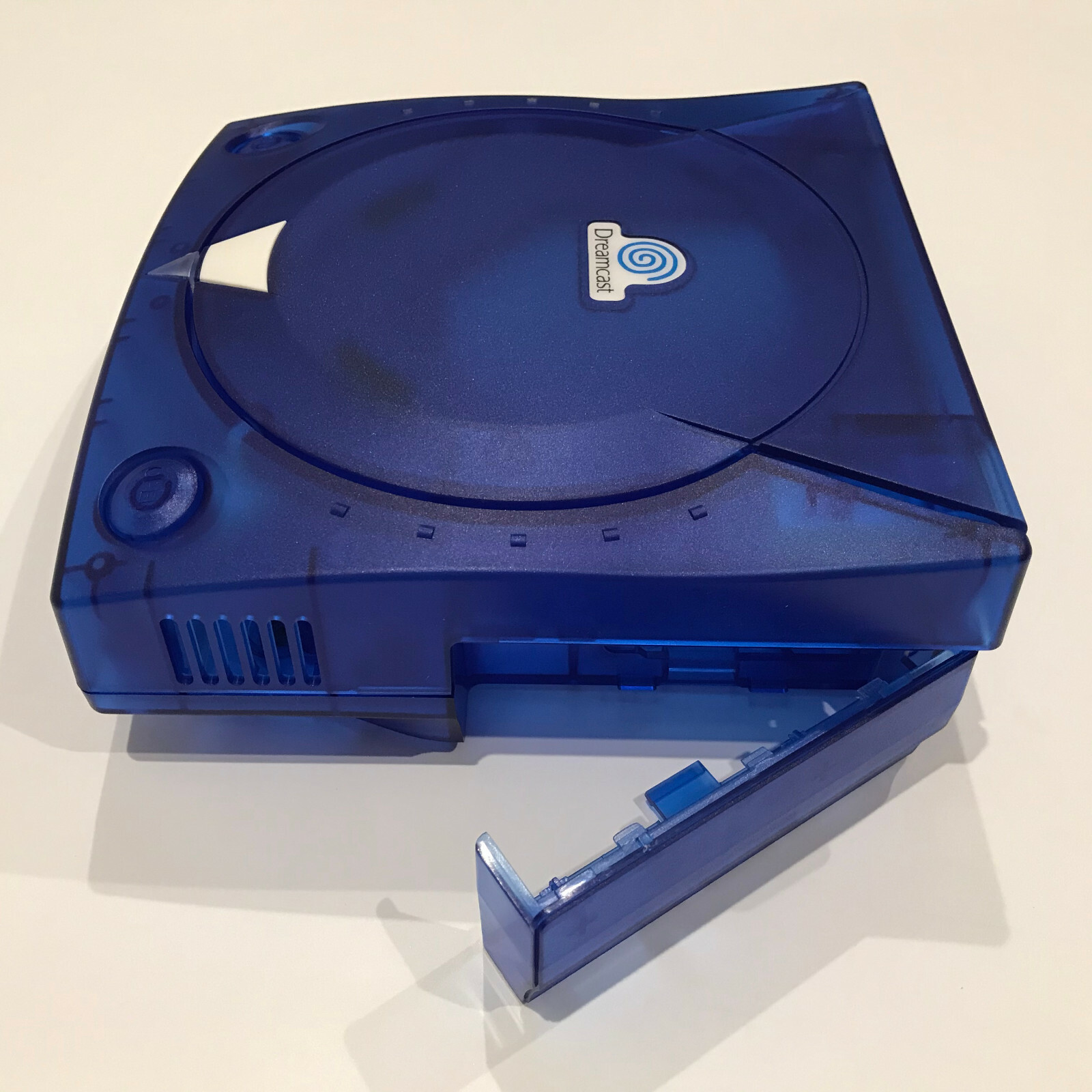 Replacement Translucent Case Shell for SEGA Dreamcast Transparent Crystal Blue
