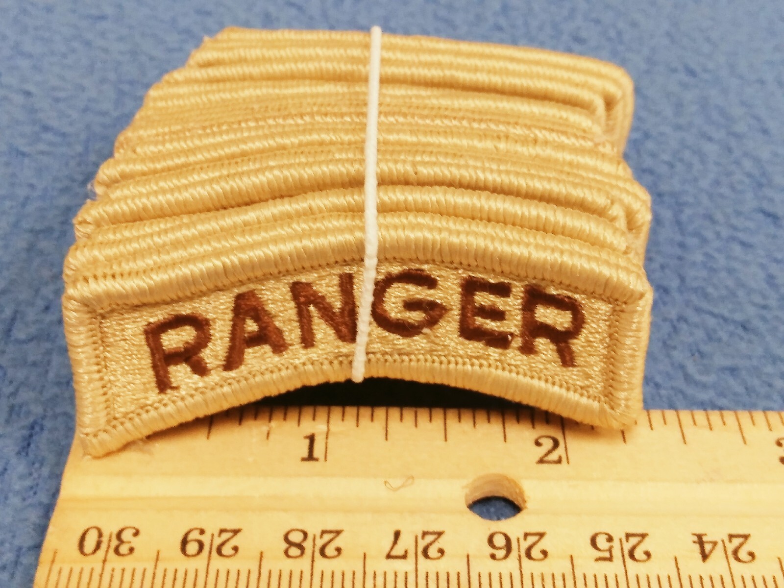 BUNDLE OF 20 - US ARMY DESERT TAN RANGER TABS - NEW