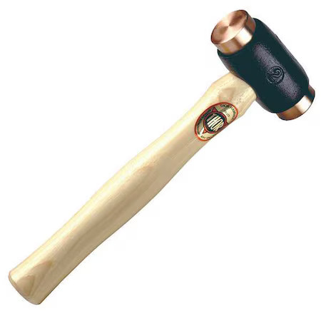 Thor Th314 3.6Lb Copper Hammer With A Hickory Handle