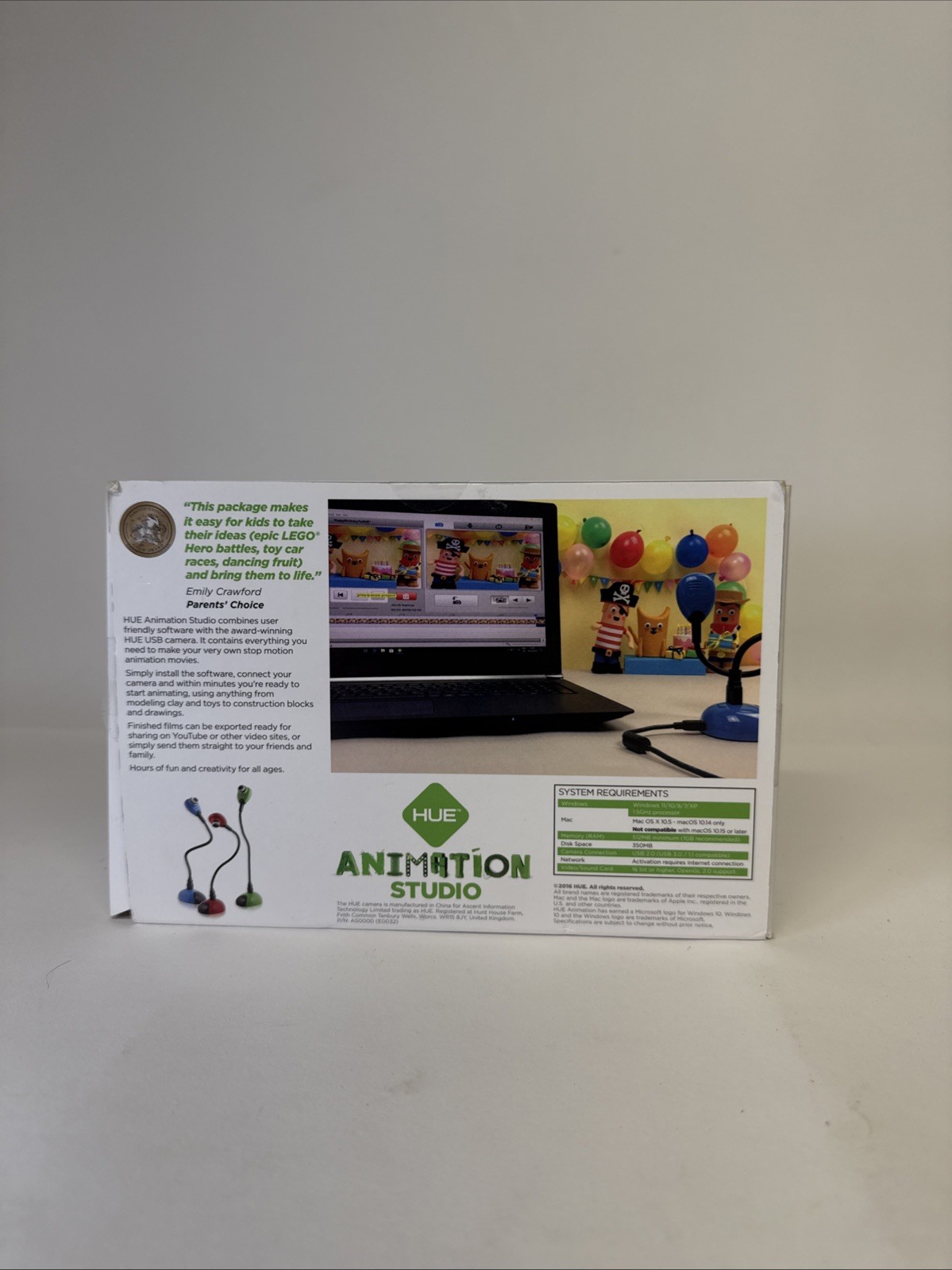 HUE Animation Studio Complete Stop Motion Animation Kit-New