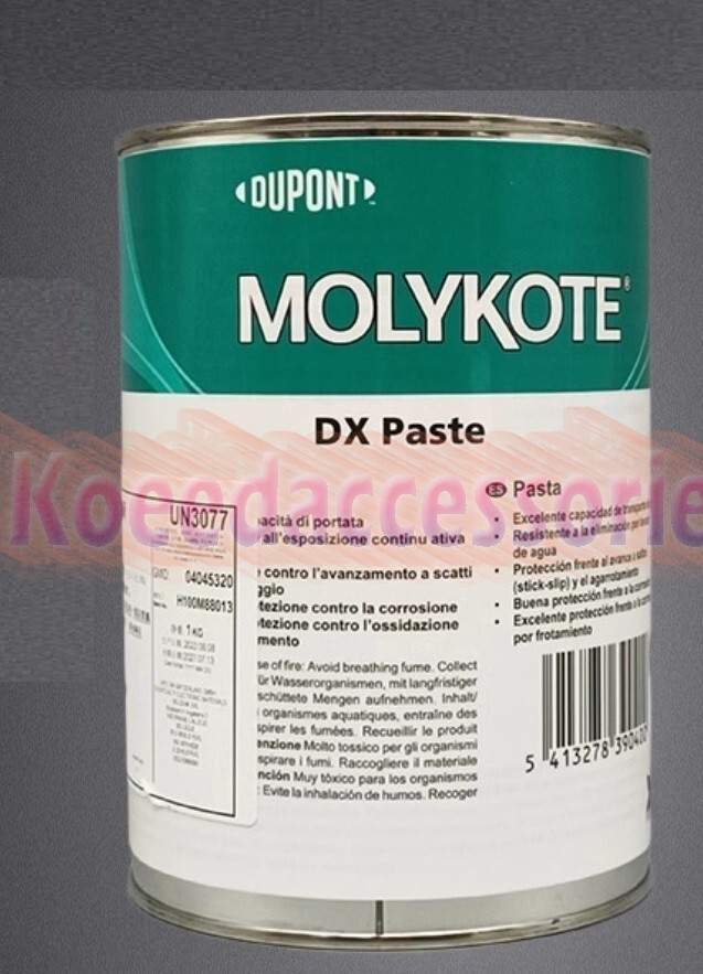 Molykote DUPONT DOW CORNING DX Paste 1KG (2.2 LB) New Packing Fast delivery