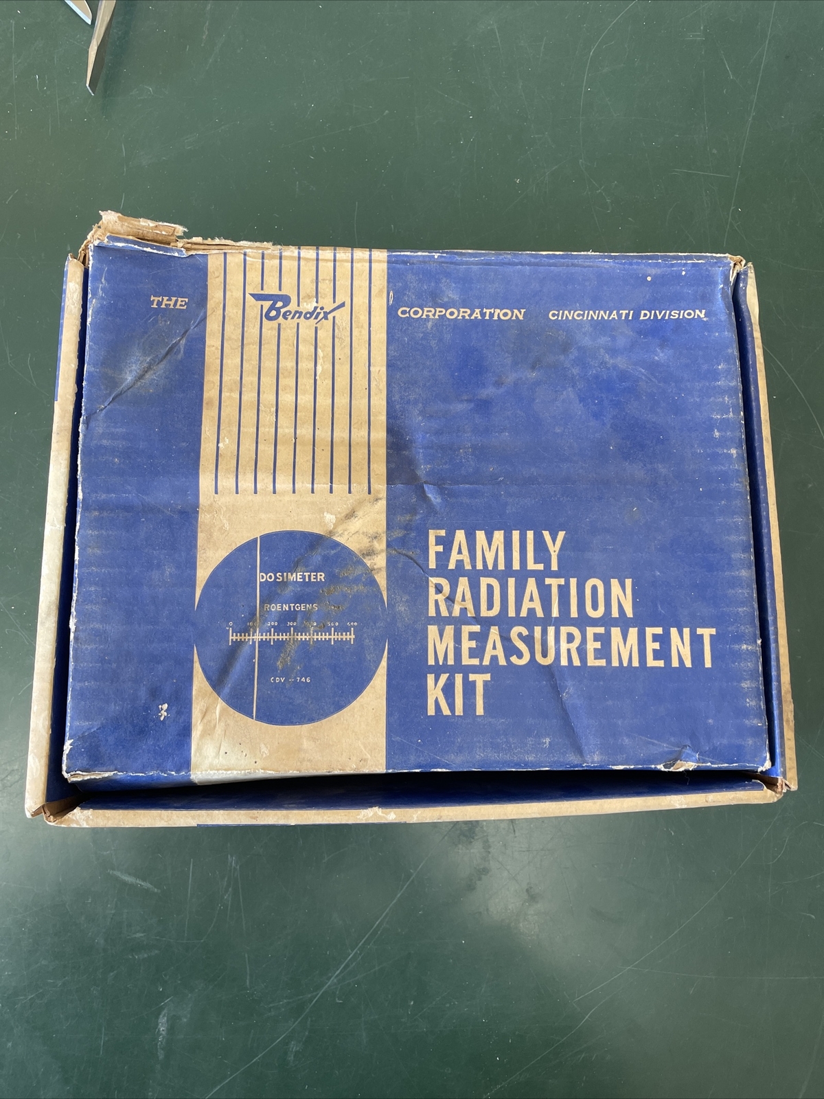 Vintage Bendix CD V 756 (Model No. 906-1) Dosimeter / Ratemeter CHARGER GEIGER