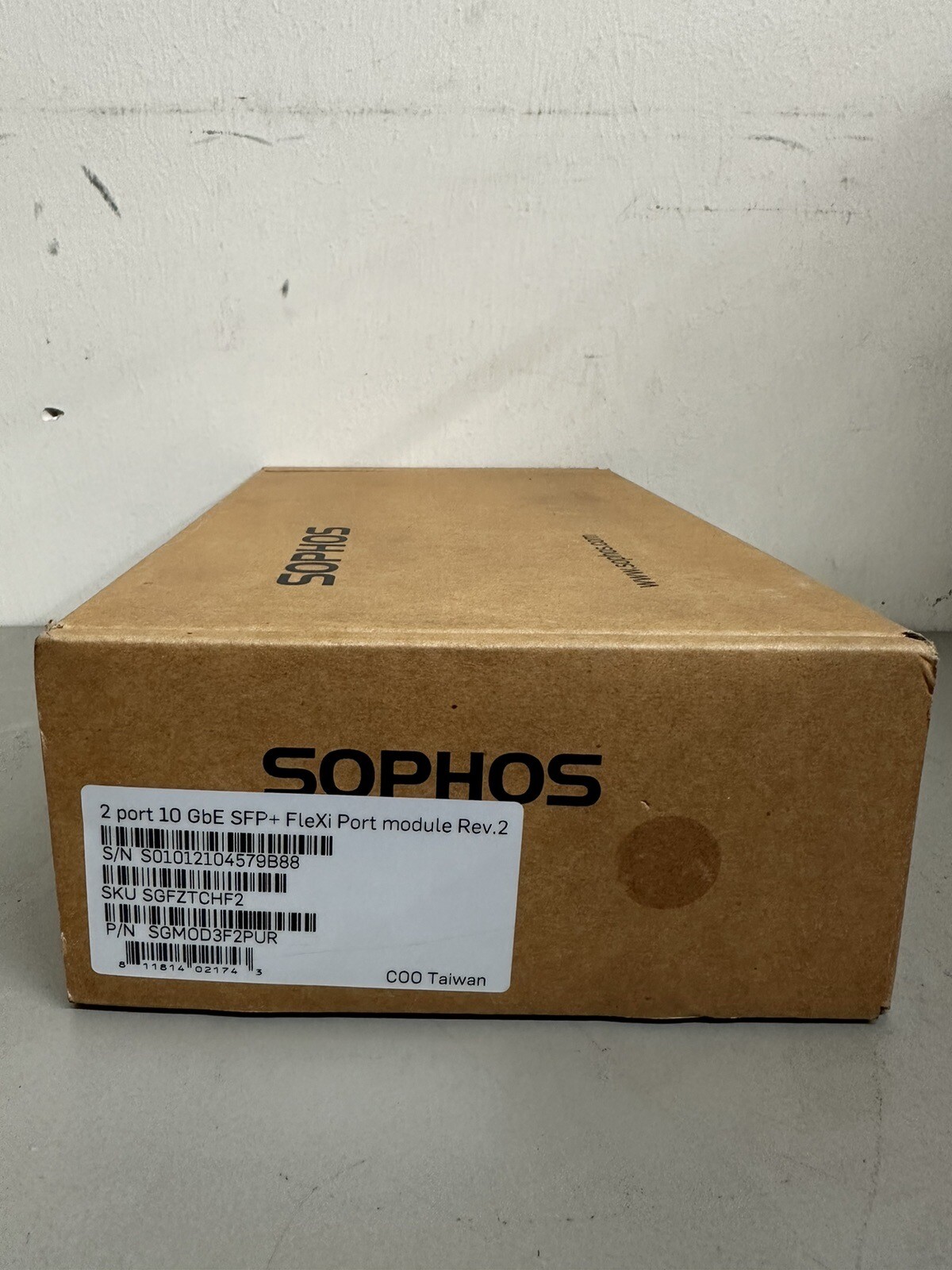 Sophos SGFZTCHF2 2 Port 10GbE SFP+ FleXi Port Module Rev.2