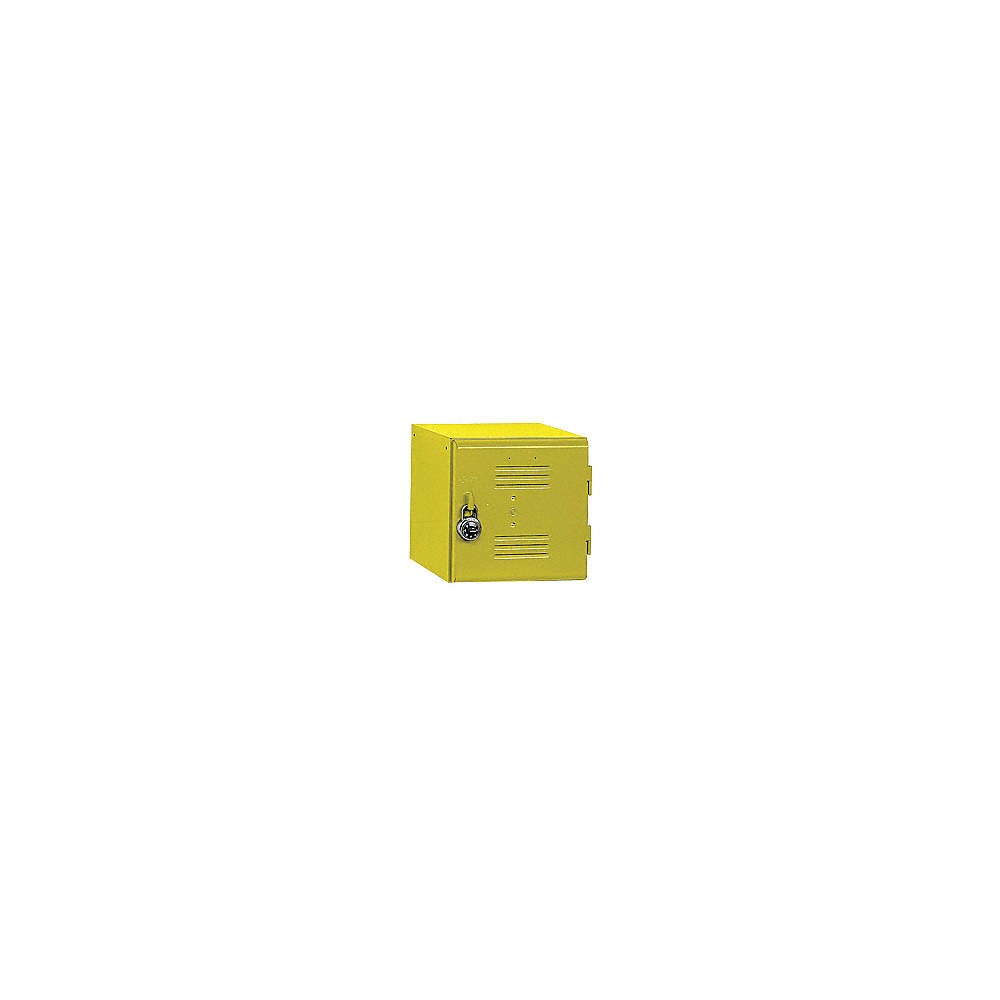 EQUIPTO 121212 YELLOW Bx Lckr,1x1Lckr,Yellow,12"x12"x12",Assm 8TMV4