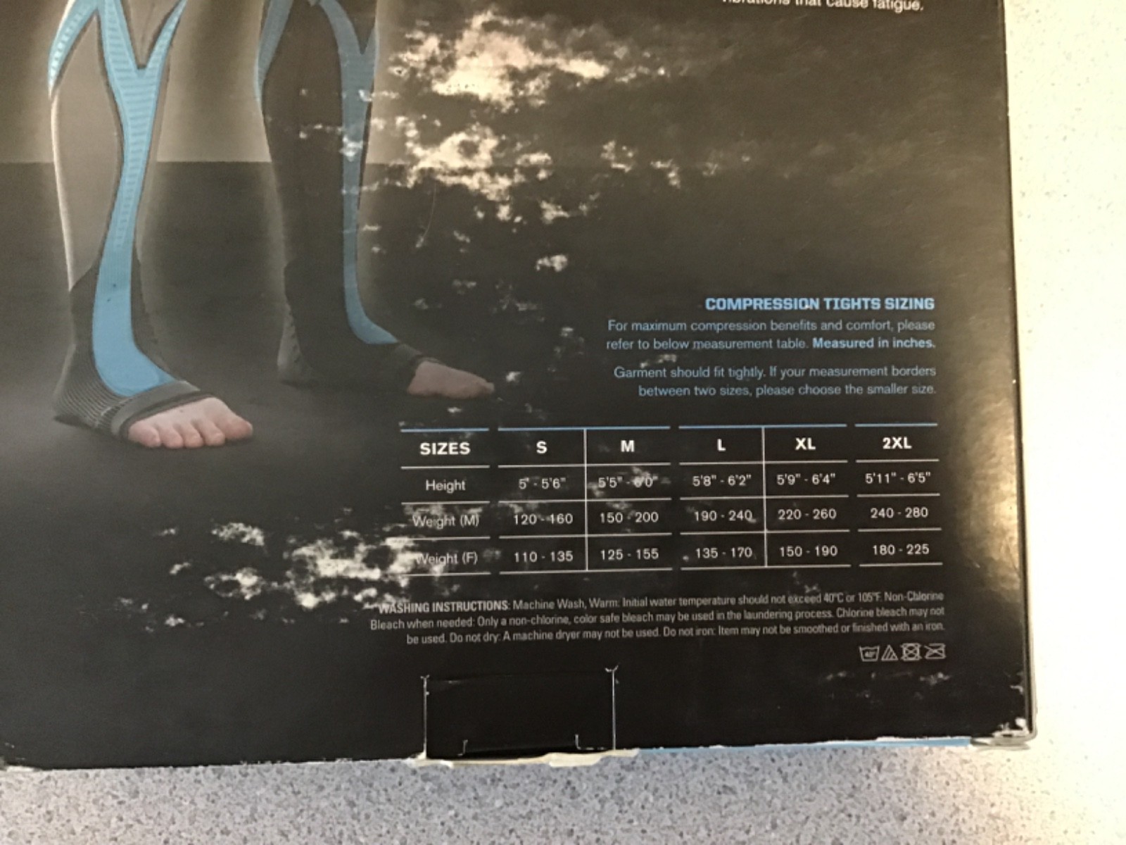 EVOSHIELD Compression Tights Recovery DNA Mens Size Medium