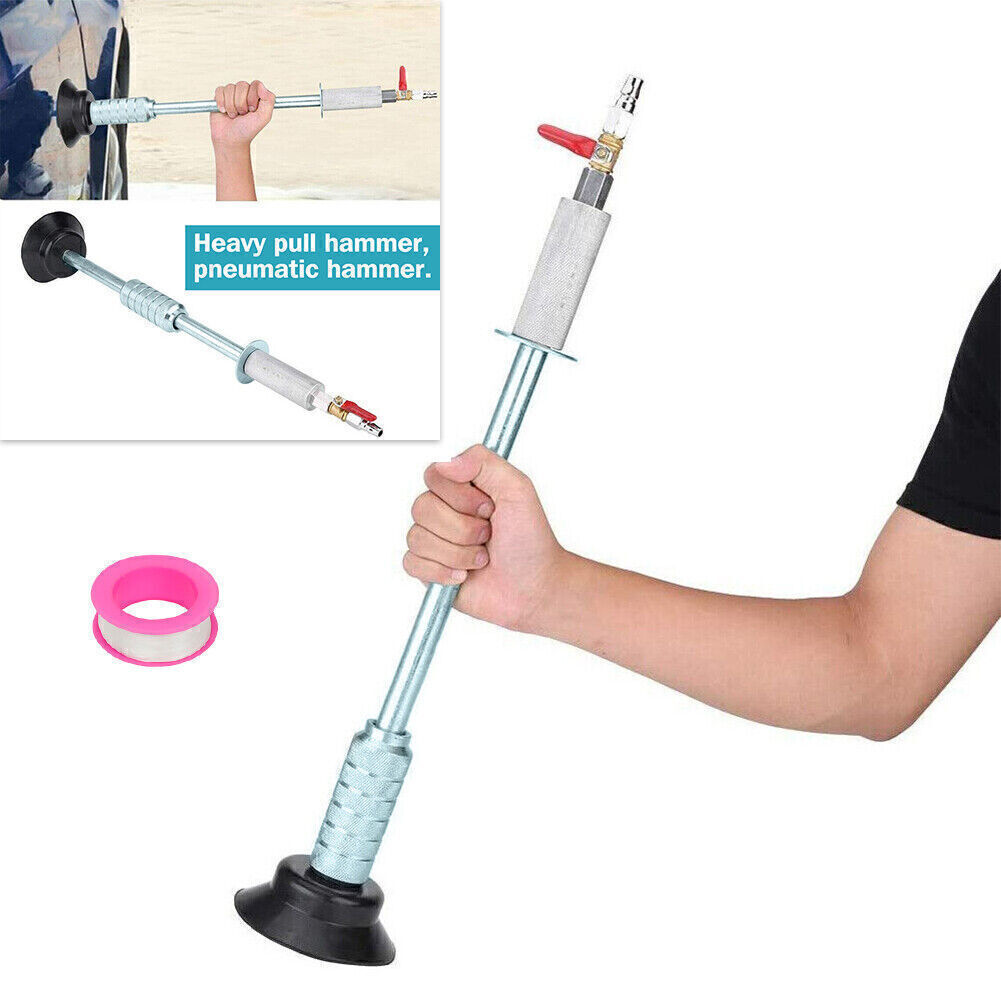Air Pneumatic Suction Dent Puller Slide Hammer Pulling Car Body Repair Work Tool
