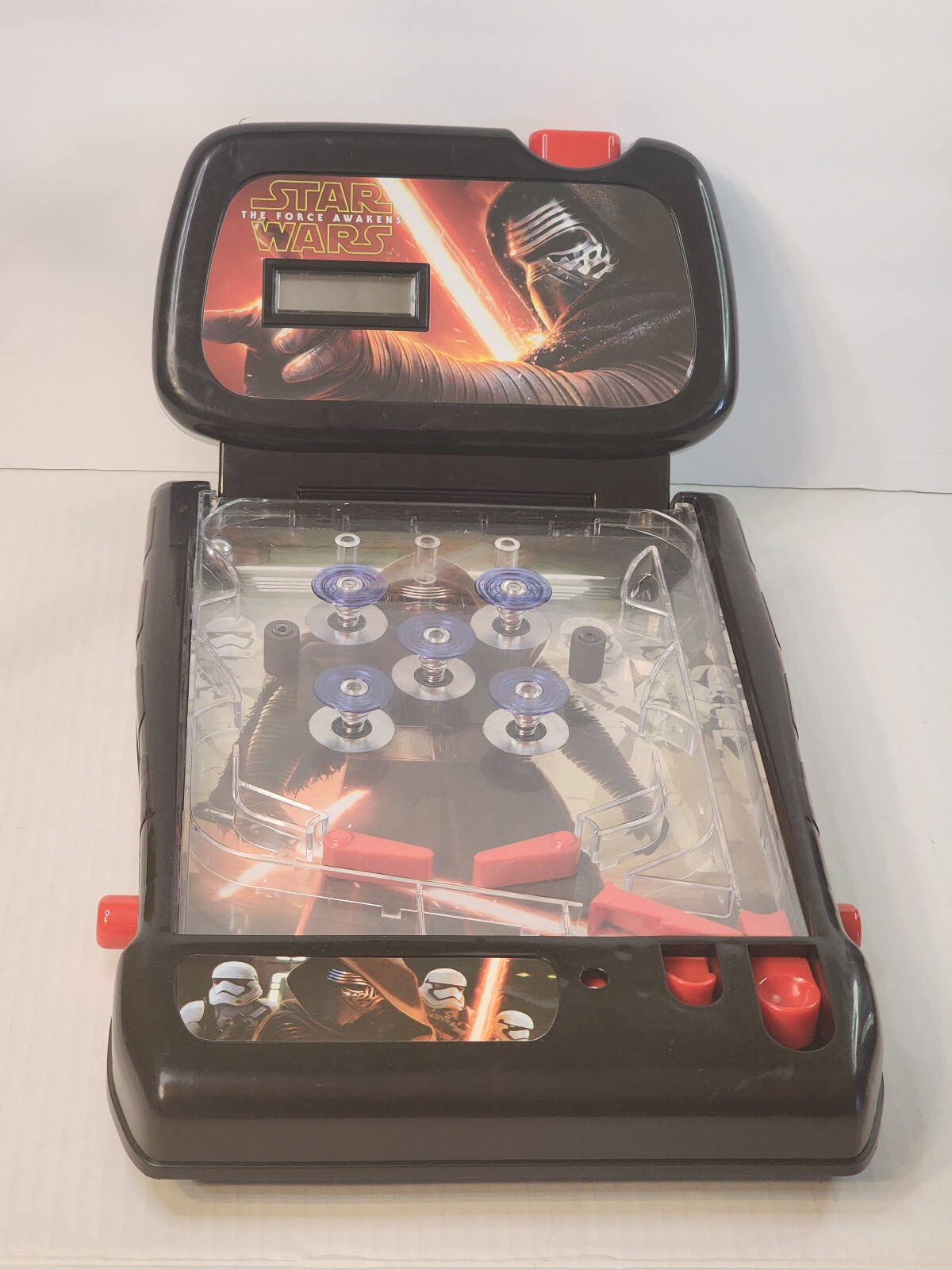 2009 Star Wars The Force Awakens Tabletop Electronic Pinball Machine Game WORKS