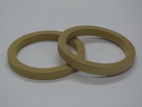 MDF Speaker rings, Large size 6.5"