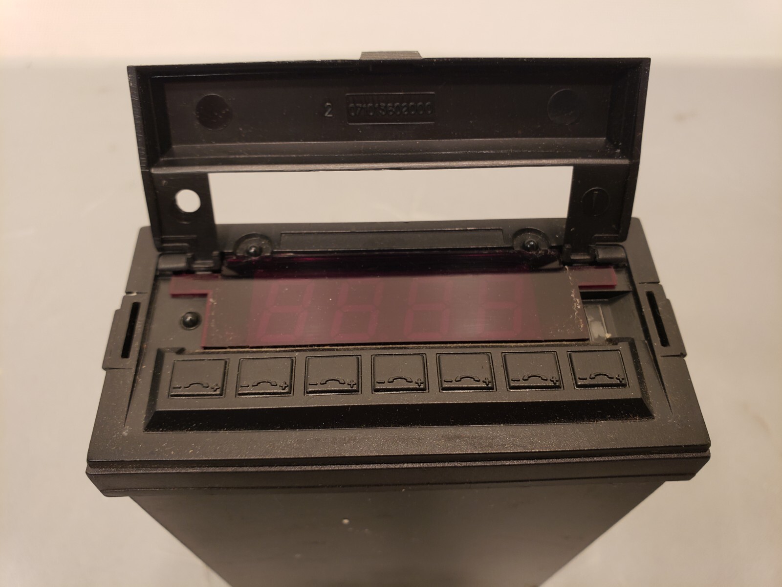 Dynisco Analog Temperature Control Degrees F Indicator Panel Meter- ° F