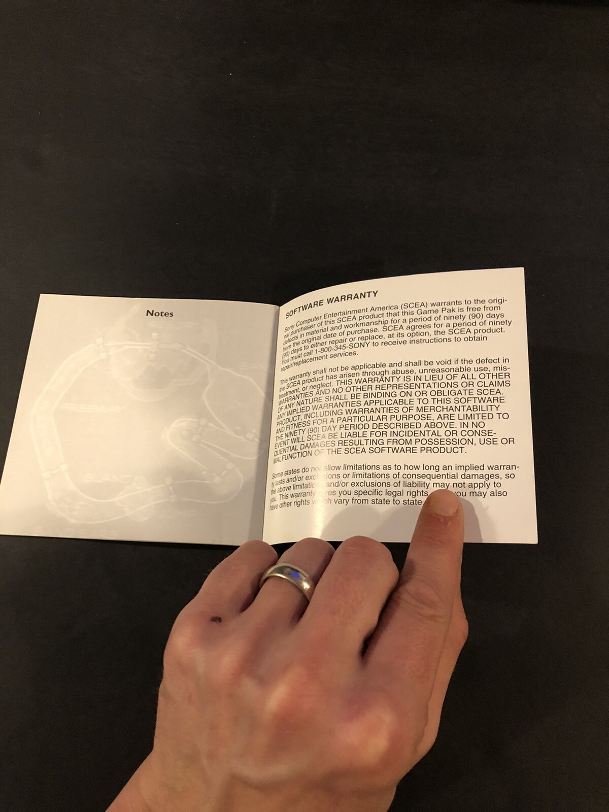 jet moto ps1 Manual Only