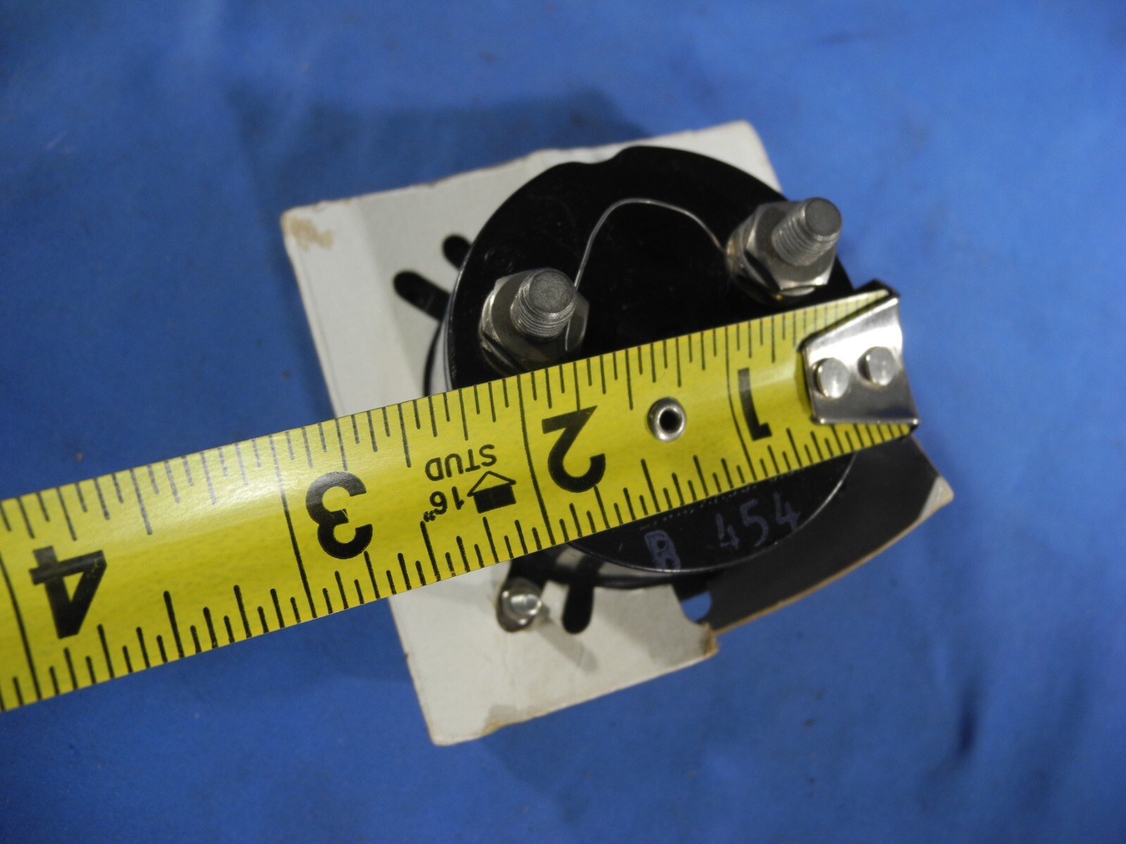 GENERAL ELECTRIC PANEL METER 10-0-10 DC AMPERES 8505 251-2