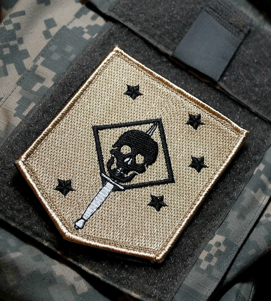 USMC FORCE RECON JOINT TASK FORCE vêlkrö 2-PC: OD MARSOC RAIDERS + US FLAG TAB