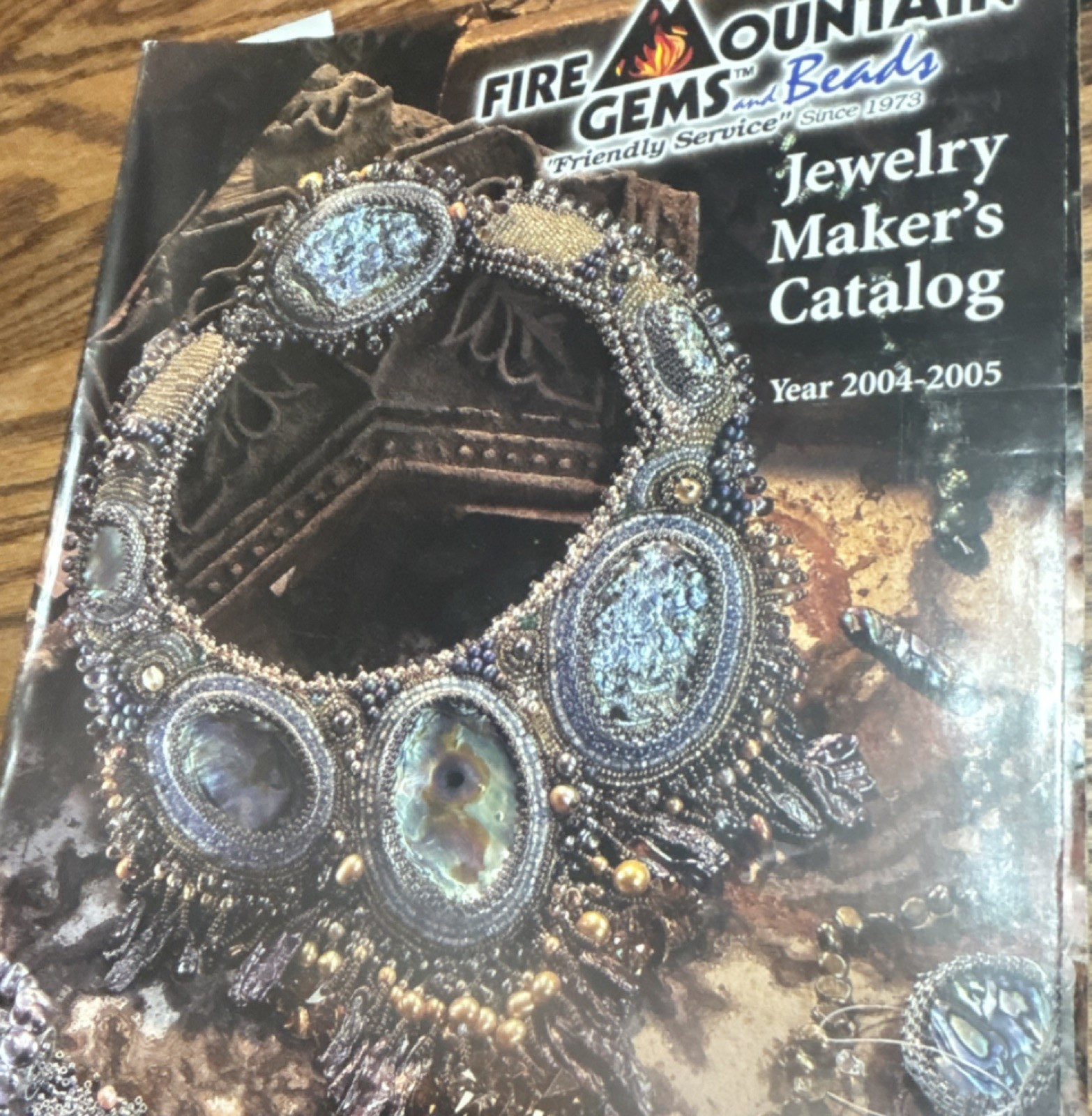 Fire Mountain Gems Illustrated Jewelry Making Catalog Booklet 2004-2005