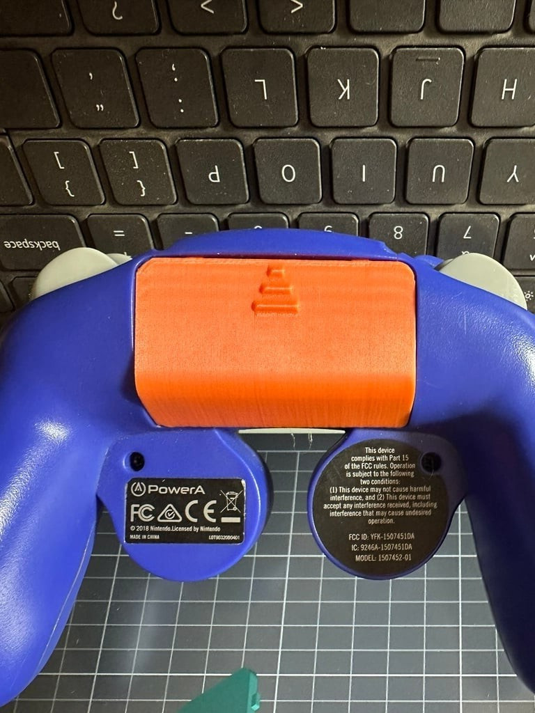 Replacement Battery Door Cover for Nintendo Switch POWER A Controller GameCube