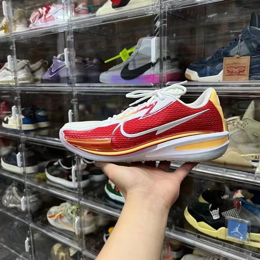Nike Air Zoom GT Cut EP Red White Men Court Shoes CZ0176-100