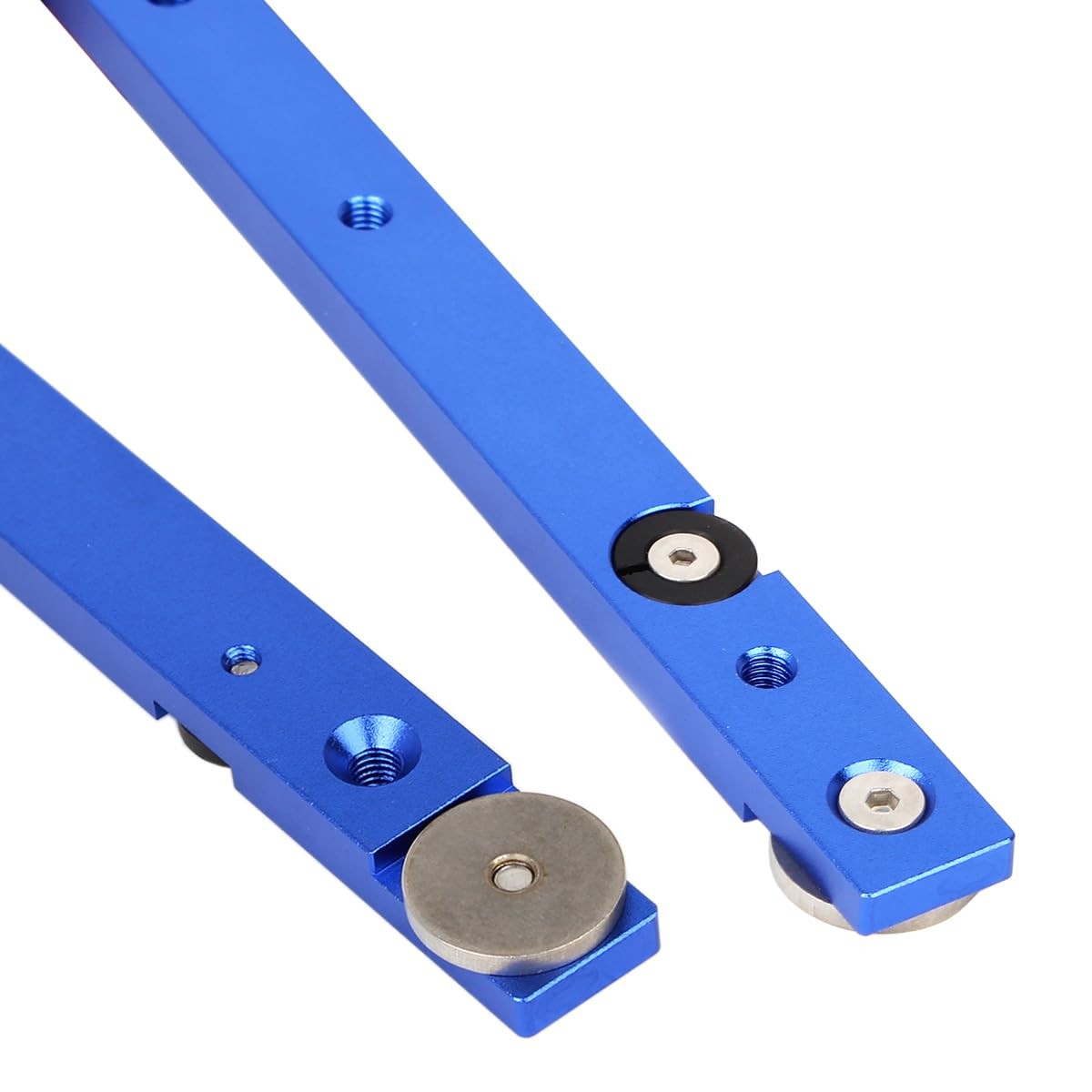 Aluminium Alloy 450mm Miter Bar Clamping Tool 450mm(17.72in), Blue(17.72in)