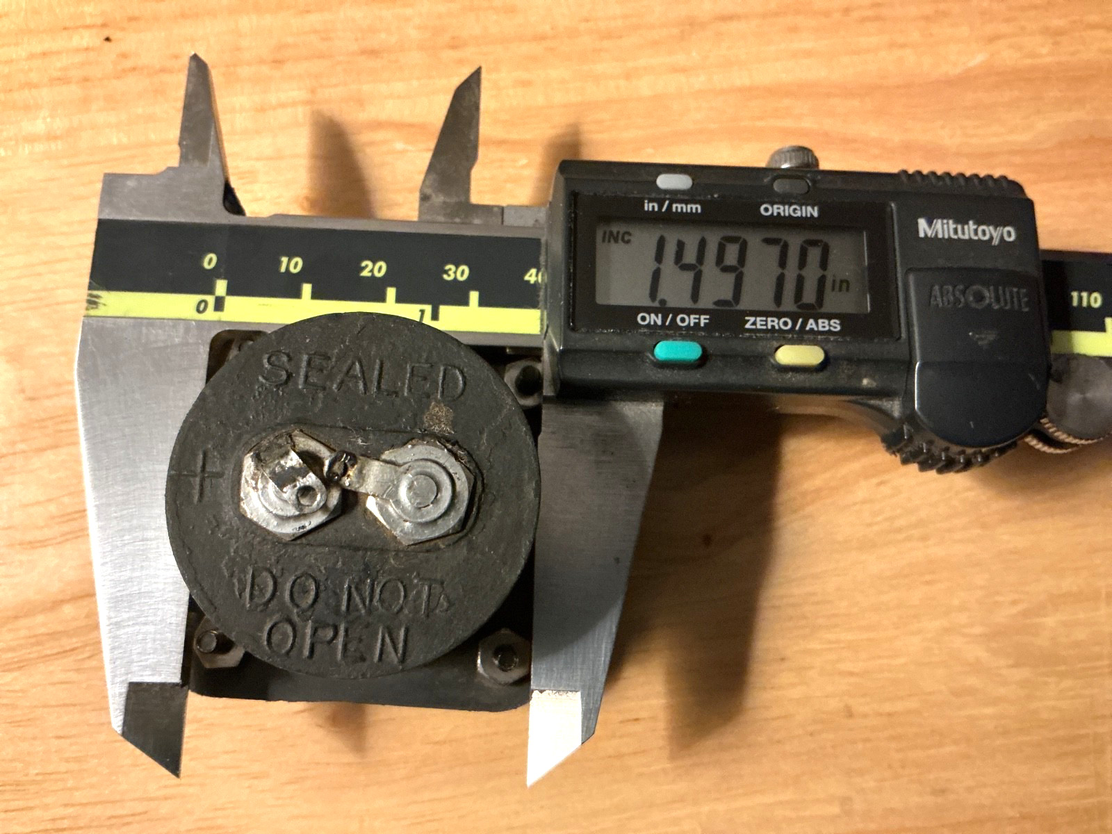 Phaostron 0-10V DC Panel Meter MR13WO1DCMAR 105-X661