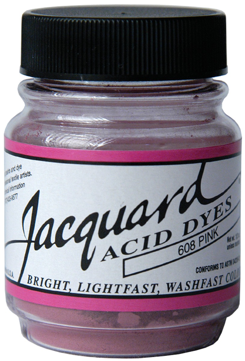 Jacquard Products JAC-608 Jacquard Acid Dyes .5oz-Pink (3Pk)