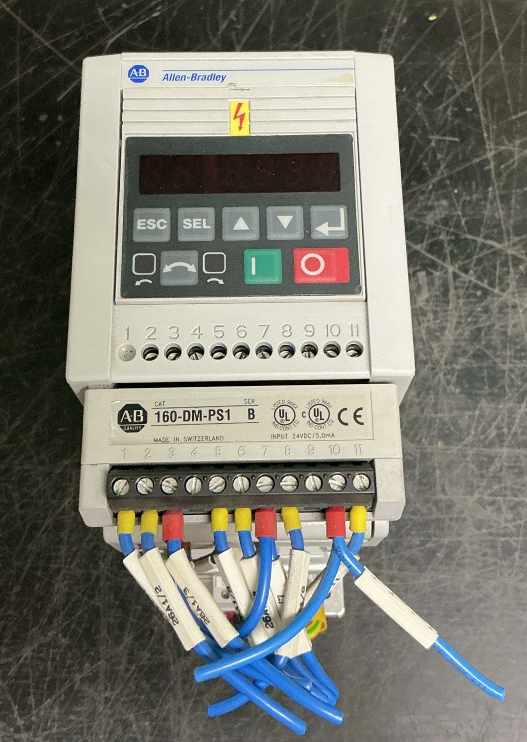 Allen-Bradley 160-AA03NPS1 Series C Speed Controller
