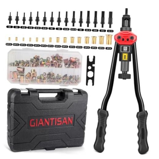 Rivet Nut Tool,  16-inch Rivnut Tool Kit with 15 16-Inch/ 15 Rivet Nut Mandrels