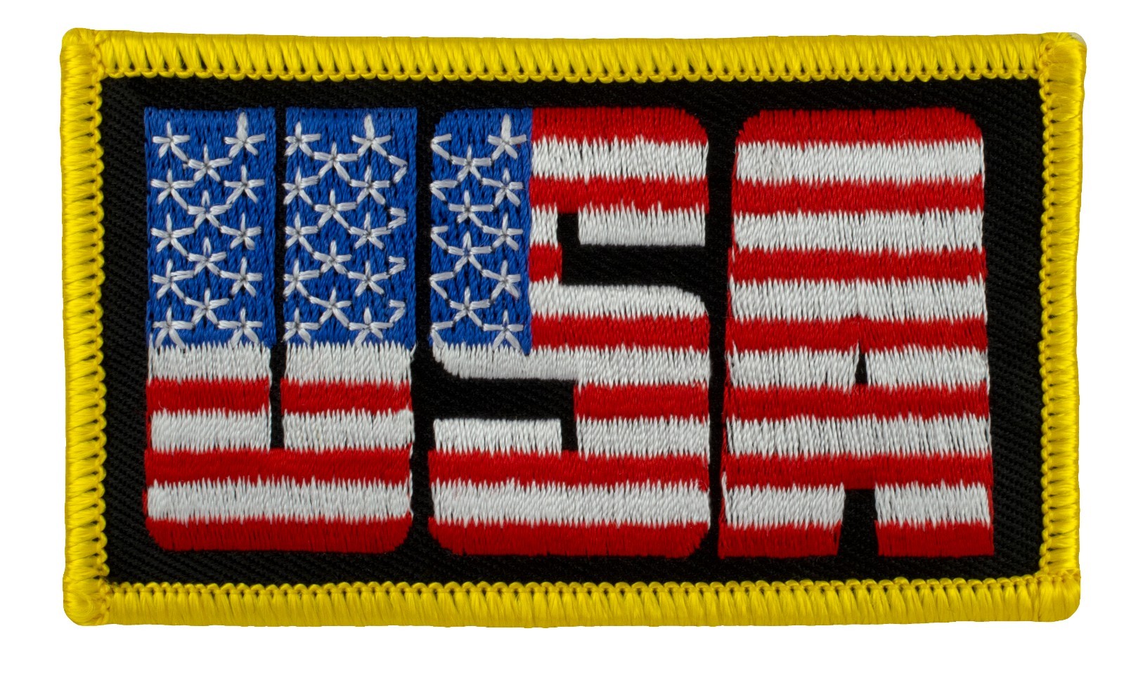 USA Embroidered Patch (138) 3 1/2" x 2" Embroidered Patch 48254