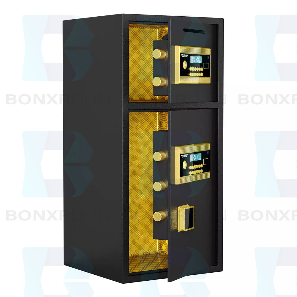 Large Double-door Coin-operated Safe,Digital Security Safe with Fireproof