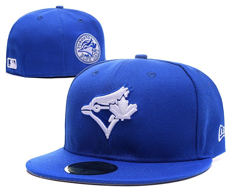2025 New MLB Era Toronto Blue Jays 59FIFTY Blue Fifted Hat Unisex Size 7-8