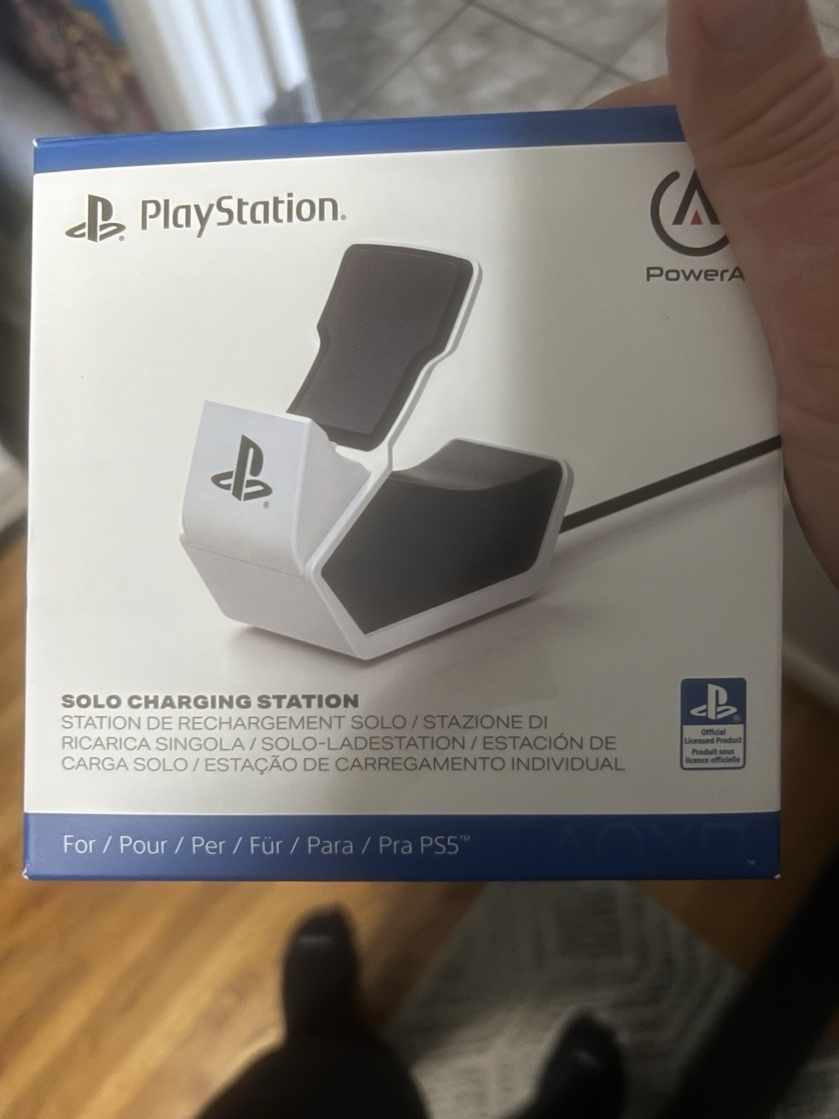 PowerA Solo Charging Station For DualSense Wireless Controllers White For 4E