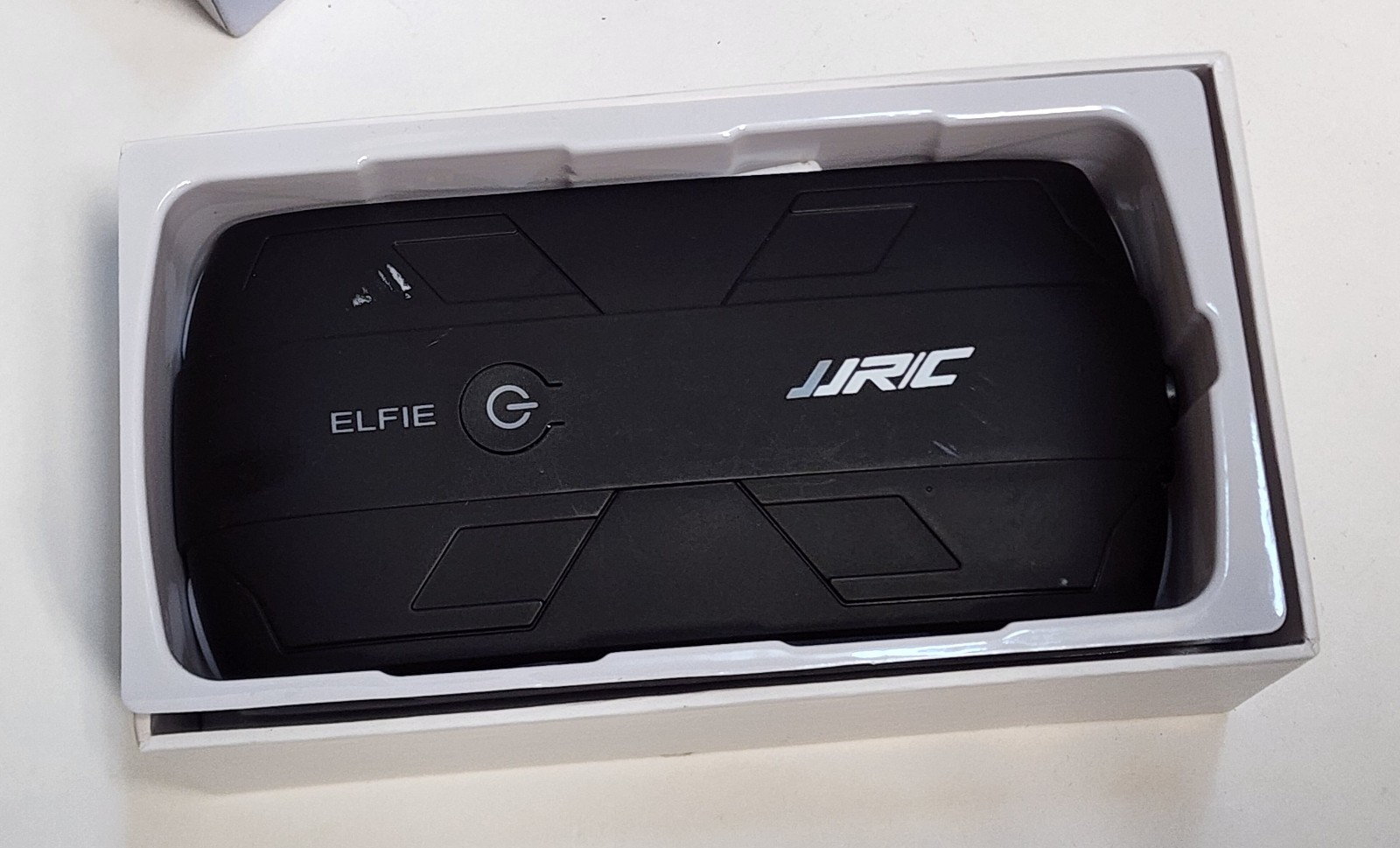 JJRC Elfie Selfie Foldable Pocket Quadcopter Drone box manual charger props bag