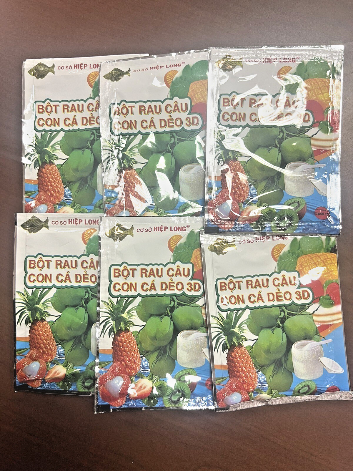 Agar Power by Hiep Long - RAu cau Ca Deo- Viet Nam - Crisp Jelly- Pack Of 6