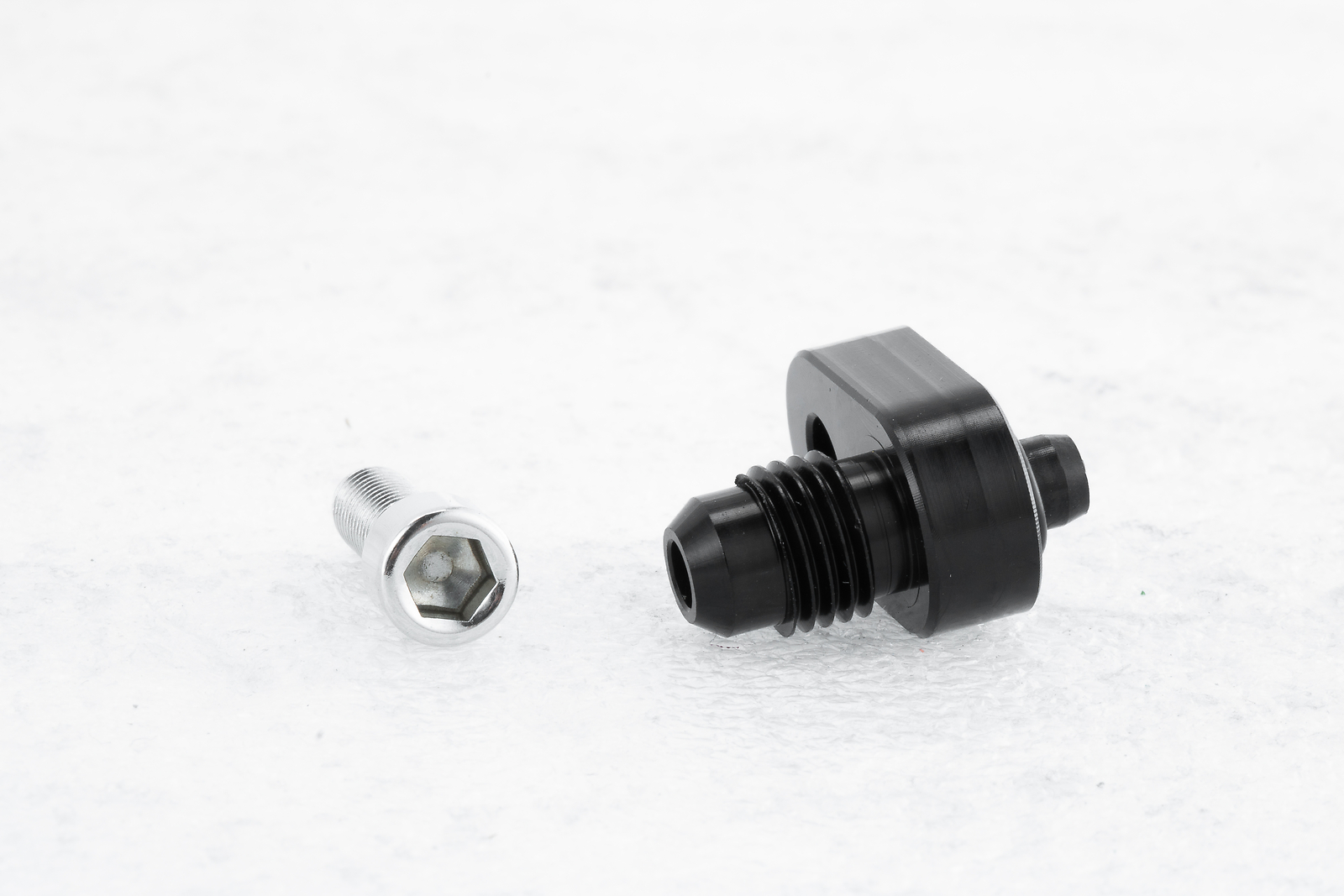 Black 4AN Steam Vent Fitting LS1 LS6 LS7 LM7 LQ9 Complete Coolant Crossover US