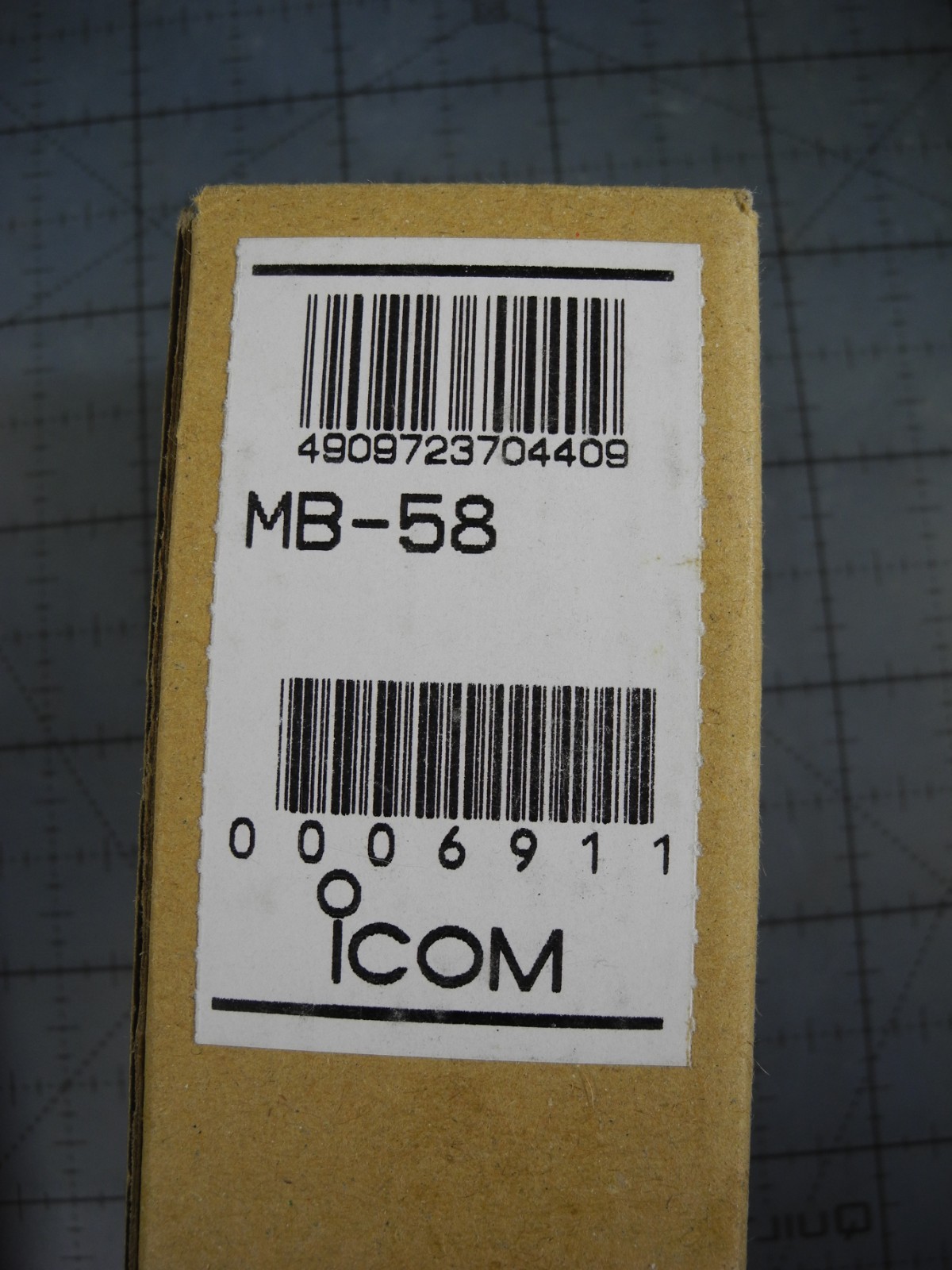 OEM Icom MB-58 Mobile Mounting Bracket, NEW, Made in Japan