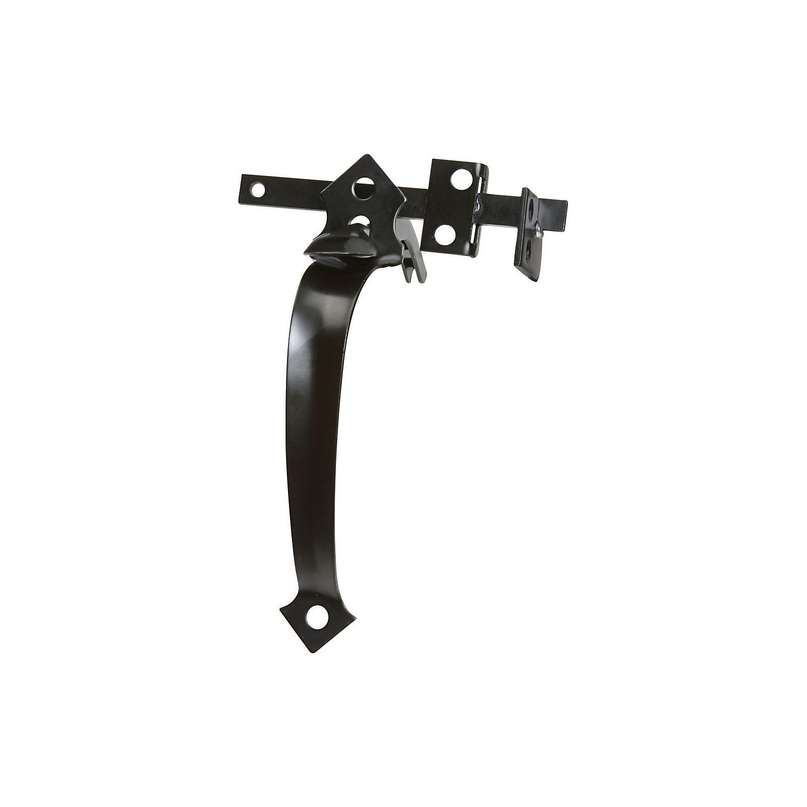 National Hardware N101451 V24 In Swinging Thumb Latch Black Finish